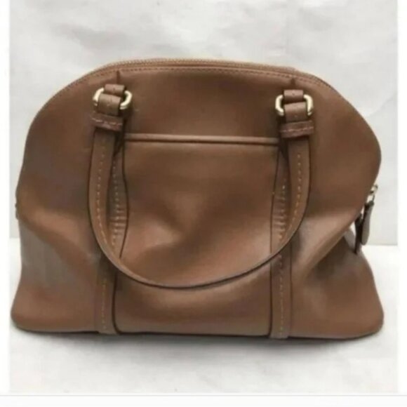 Coach Tan Satchel Bag. ** SEE PHOTOS - Picture 2 of 12